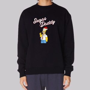 The Homer Simpson Sugar Daddy Shirt Cheap