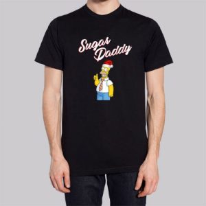 The Homer Simpson Sugar Daddy Shirt Cheap 4