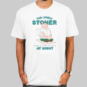 The Lonely Stoner Seems to Free His Mind T Shirt Cheap