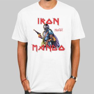 The Mandalorian Hunter Iron Mando Shirt Cheap