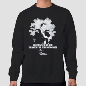 The Memories Signatures Norm Macdonald Shirt Cheap