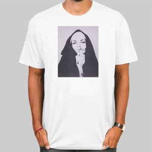 The Nun Middle Finger Shirt Cheap