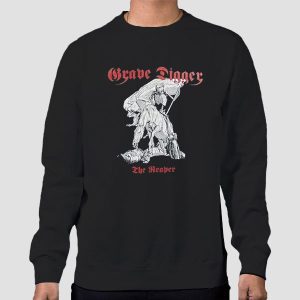 The Reaper Vintage Grave Digger Shirt Cheap