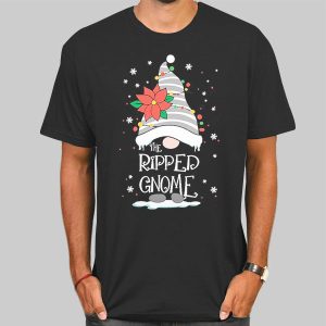 The Ripped Gnome Christmas Shirt Cheap