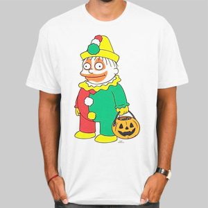 The Simpson Halloween Parody Clown Shirt Cheap