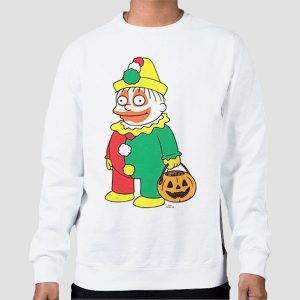 The Simpson Halloween Parody Clown Shirt Cheap