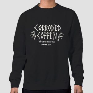 The Upside Down Tour Summer Corroded Coffin Shirt Cheap