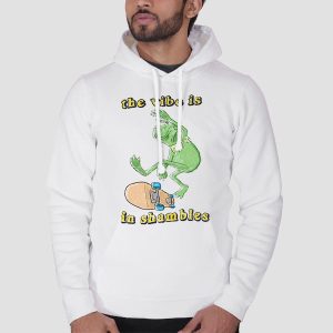 The Vibe Is Frog Vibe in Shambles T Shirt Cheap 3