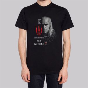 The Witcher Geralt of Rivia White Shirt Cheap