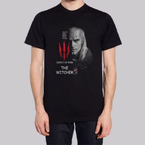 The Witcher Geralt of Rivia White Shirt Cheap 4