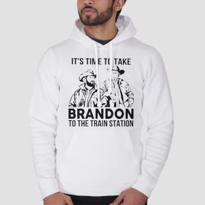 Time to Take Brandon to the Train Station Shirt Cheap 3