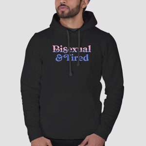 Tired and Bisexual Clothes Shirt Cheap 3