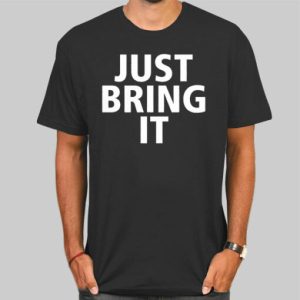 Toddler Black Just Bring It the Rock Shirt Cheap 4