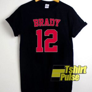 Tom Brady #12 t-shirt for men and women tshirt