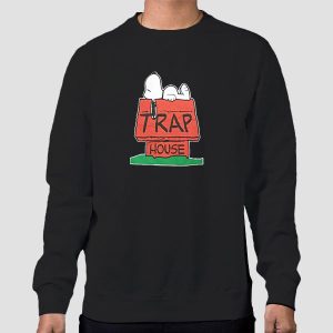 Trap House Logo Snoopy Parody Shirt Cheap