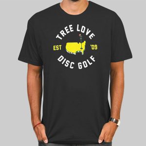 Tree Love Disc Golf Shirt Cheap