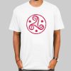 Triskelion Bdsm Red Triskele Shirt Cheap