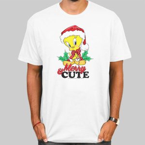 Tweety Bird Christmas Merry Cute Shirt Cheap