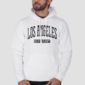 Typography Los Angeles Represent Merch Shirt Cheap 3