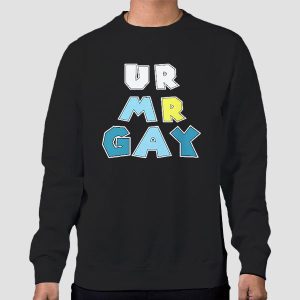 U R Mr Gay Super Mario Galaxy Meme Shirt Cheap