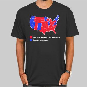 United States 2016 Election Map Shirt Cheap