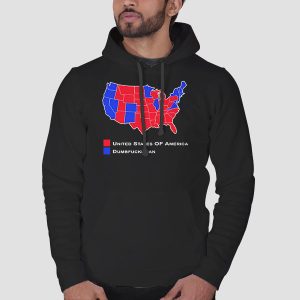 United States 2016 Election Map Shirt Cheap 3