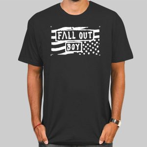 Us Flag Fall out Boy Shirt Cheap