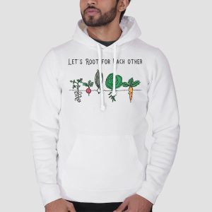 Vegetable Lets Root for Each Other Shirt Cheap 3