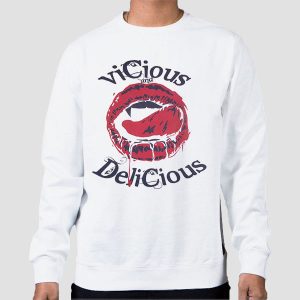 Vicious and Delicious Sexy Lips Shirt Cheap