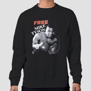 Vintage 1995s Free Mike Tyson Shirt Cheap