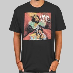 Vintage 2018 KOD J Cole Tour Shirt Cheap