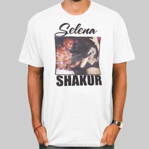 Vintage 2pac Selena and Tupac Shirt Cheap