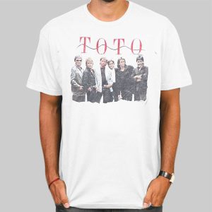 Vintage 80s Raglan Band Toto Shirt Cheap