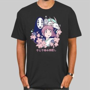 Vintage 90s Anime Spirited Away Tshirt Cheap 4