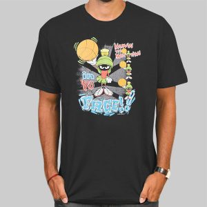 Vintage 90s Basketball Marvin the Martian Shirt Cheap