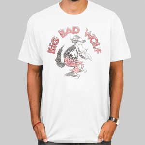 Vintage 90s Big Bad Wolf Shirt Cheap