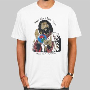 Vintage 90s Jesus Is a Black Man Shirt Cheap