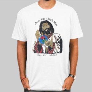 Vintage 90s Jesus Is a Black Man Shirt Cheap 4