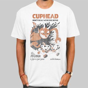 Vintage 90s Mugman Cuphead Shirt Cheap