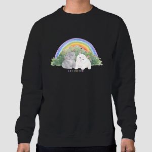 Vintage 90s Rainbow Kitten Shirt Cheap