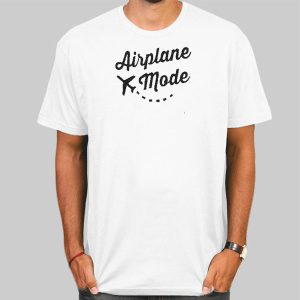 Vintage Airplane Mode Shirt Cheap