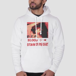 Vintage Album Photo Sza Bloodstain Shirt Cheap 3