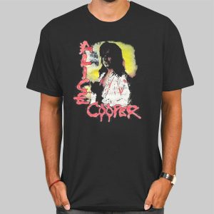 Vintage Alice Cooper Psycho Shirt Cheap