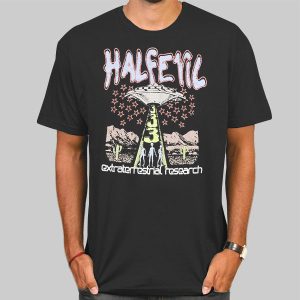 Vintage Alien Half Evil Shirts Cheap