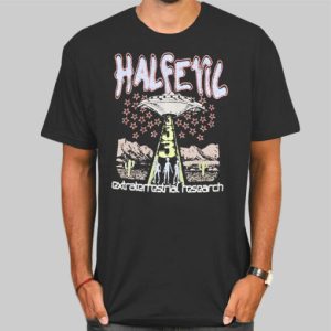 Vintage Alien Half Evil Shirts Cheap 4