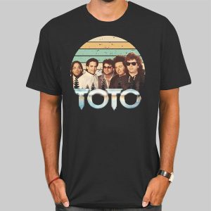 Vintage American Toto 80s Rock Shirts Cheap