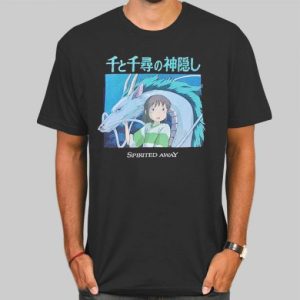 Vintage Anime Spirited Away Shirt Cheap 4