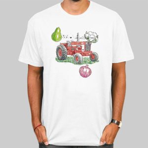 Vintage Art Fruit Tractorcito Shirt Cheap