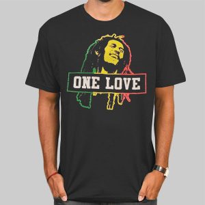 Vintage Bob Marley One Love T Shirt Cheap