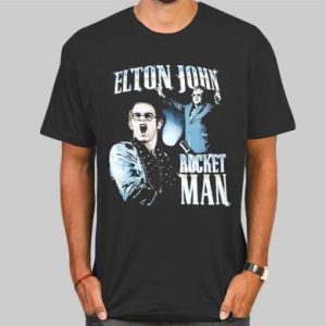 Vintage Bootleg Elton John T Shirt Cheap 4